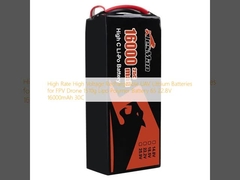 고속 고전압 FPV 드론용 리?? 배터리 1510g 리포 폴리머 배터리 6S 22.8V 16000mAh 30C
