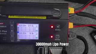 12S 44.4V 30000mah 리포 배터리